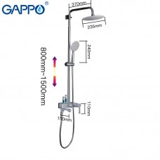 Душевая система Gappo Tomahawk G2402-8