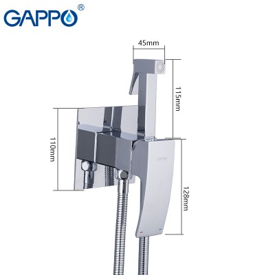 Смеситель для гигиенического душа Gappo Jacob G7207-1