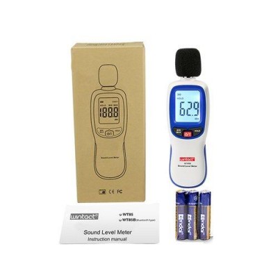 Измеритель шума (шумомер) Bluetooth 30-130 дБ WINTACT WT85B