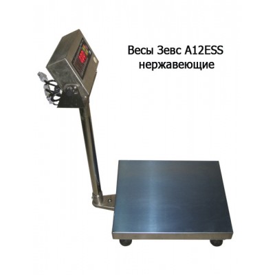 Весы товарные ЗЕВС ВПЕ-300 A12ESS (600х800 мм)