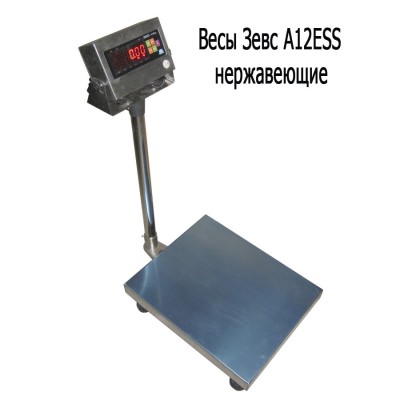 Весы товарные ЗЕВС ВПЕ-300 A12ESS (600х800 мм)