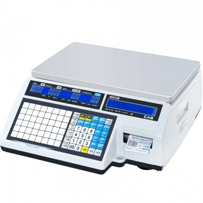 Весы с чекопечатью CAS CL5000J-IB до 6, 15, 30 кг